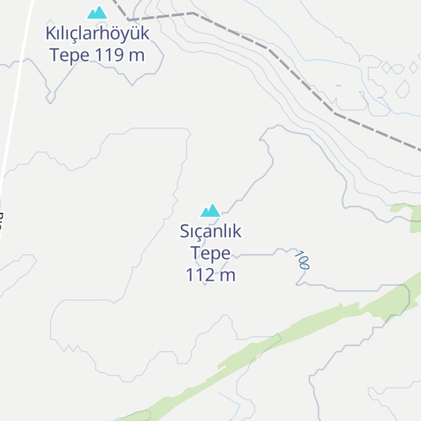 Map of Sıçanlık Tepe