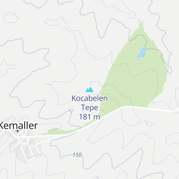 Map of Kocabelen Tepe