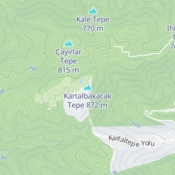Map of Kartalbakacak Tepe