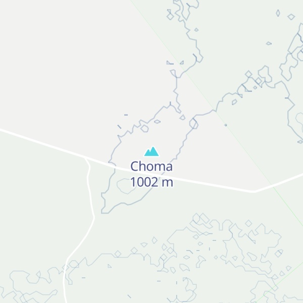 Map of Choma
