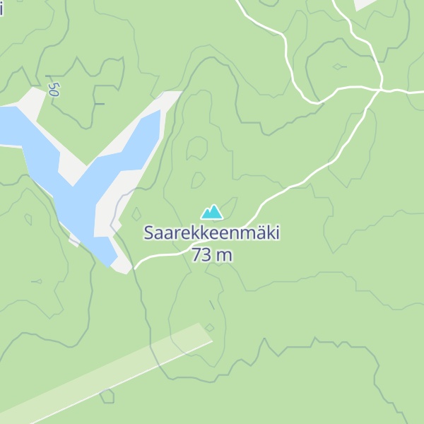 Map of Saarekkeenmäki