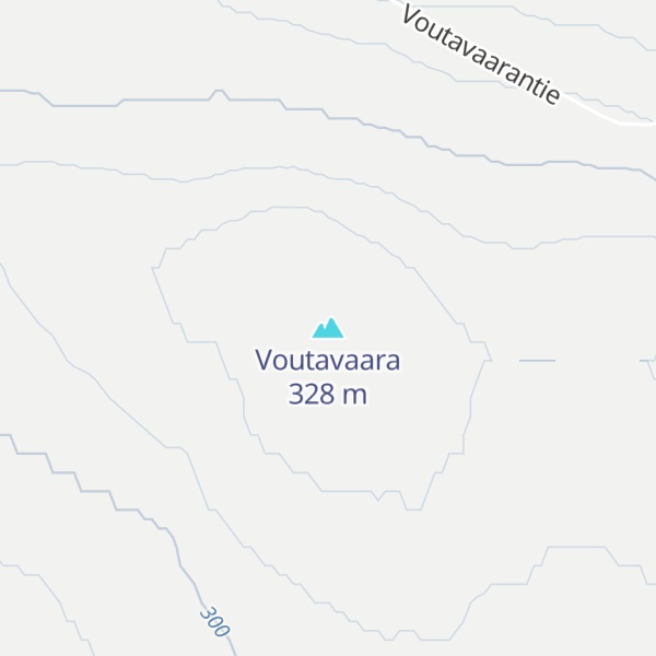 Map of Voutavaara