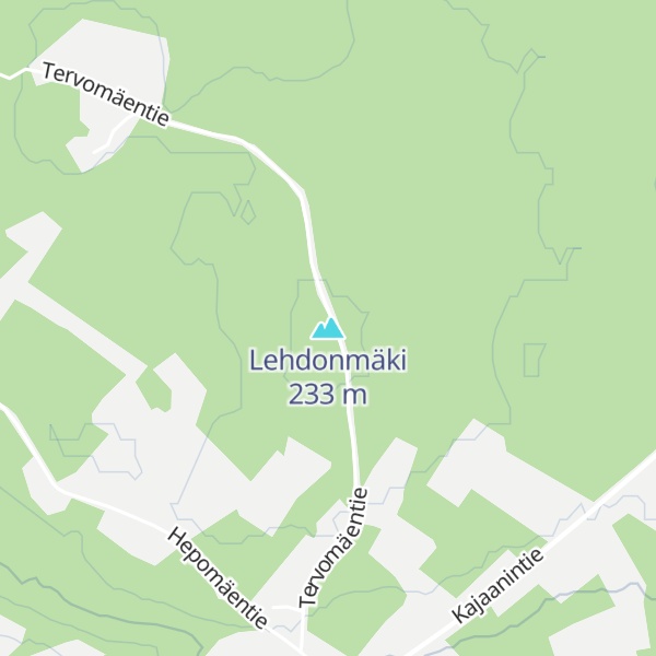 Map of Lehdonmäki