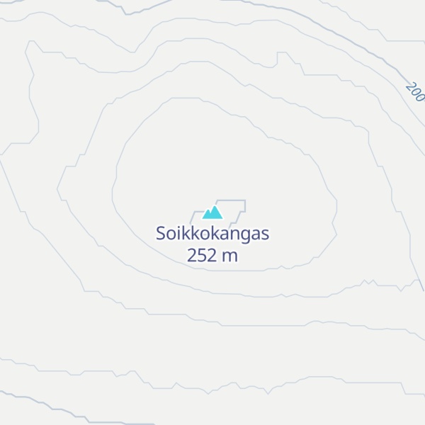 Map of Soikkokangas