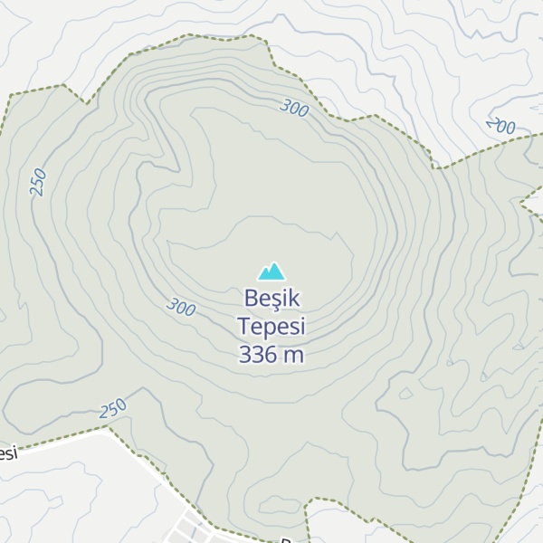 Map of Beşik Tepesi