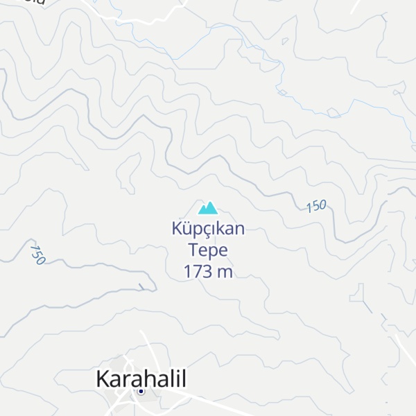 Map of Küpçıkan Tepe