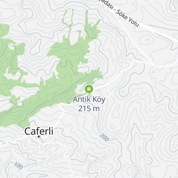 Map of Antik Köy