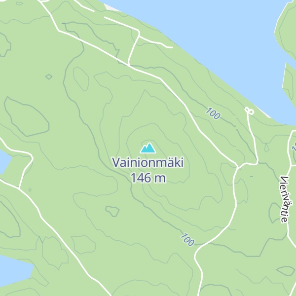 Map of Vainionmäki