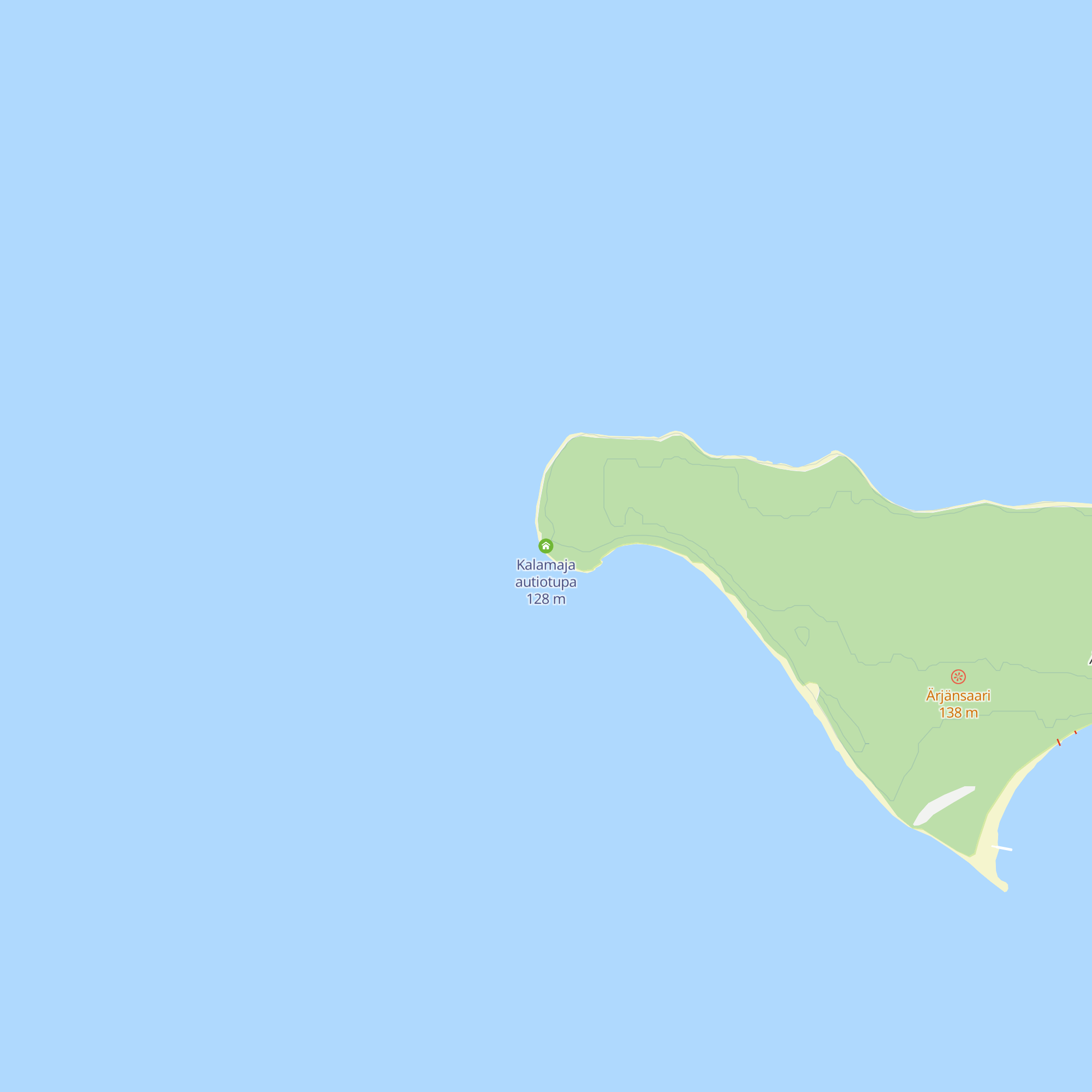 Kalamaja autiotupa map