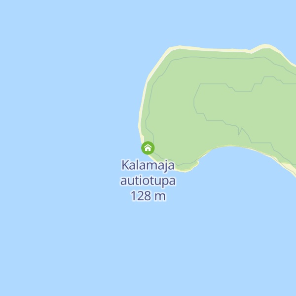 Map of Kalamaja autiotupa
