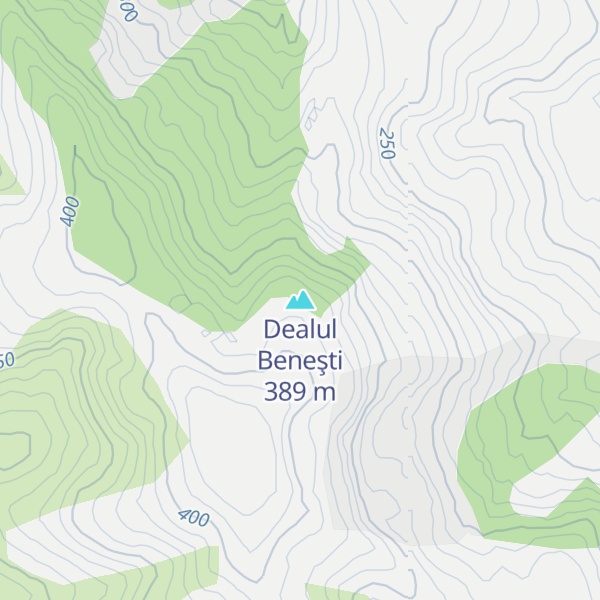 Map of Dealul Beneşti