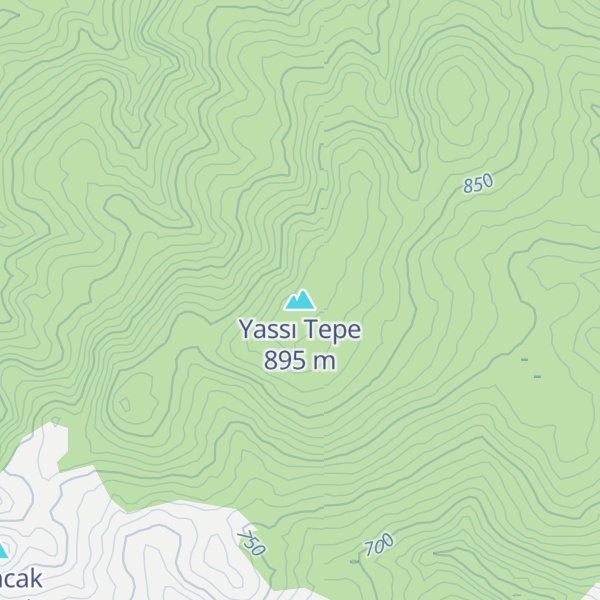 Map of Yassı Tepe