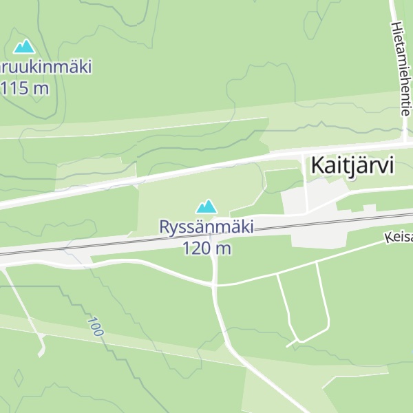 Map of Ryssänmäki