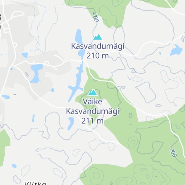 Map of Väike Kasvandumägi