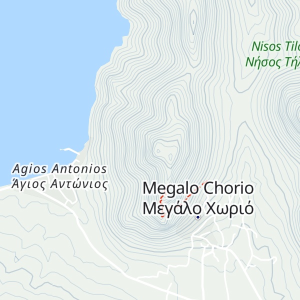 Map of Agios Stefanos