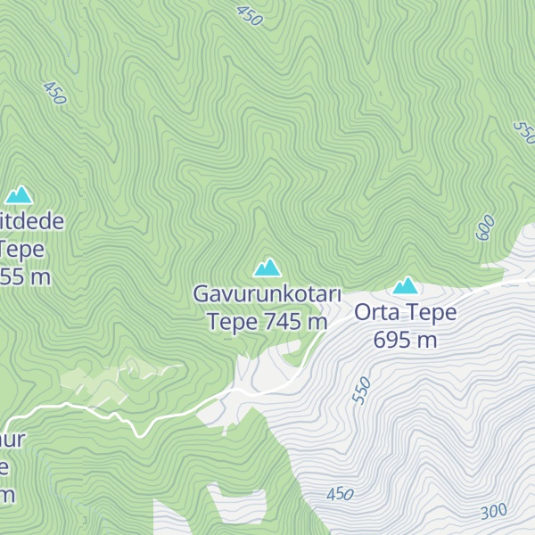 Map of Gavurunkotarı Tepe