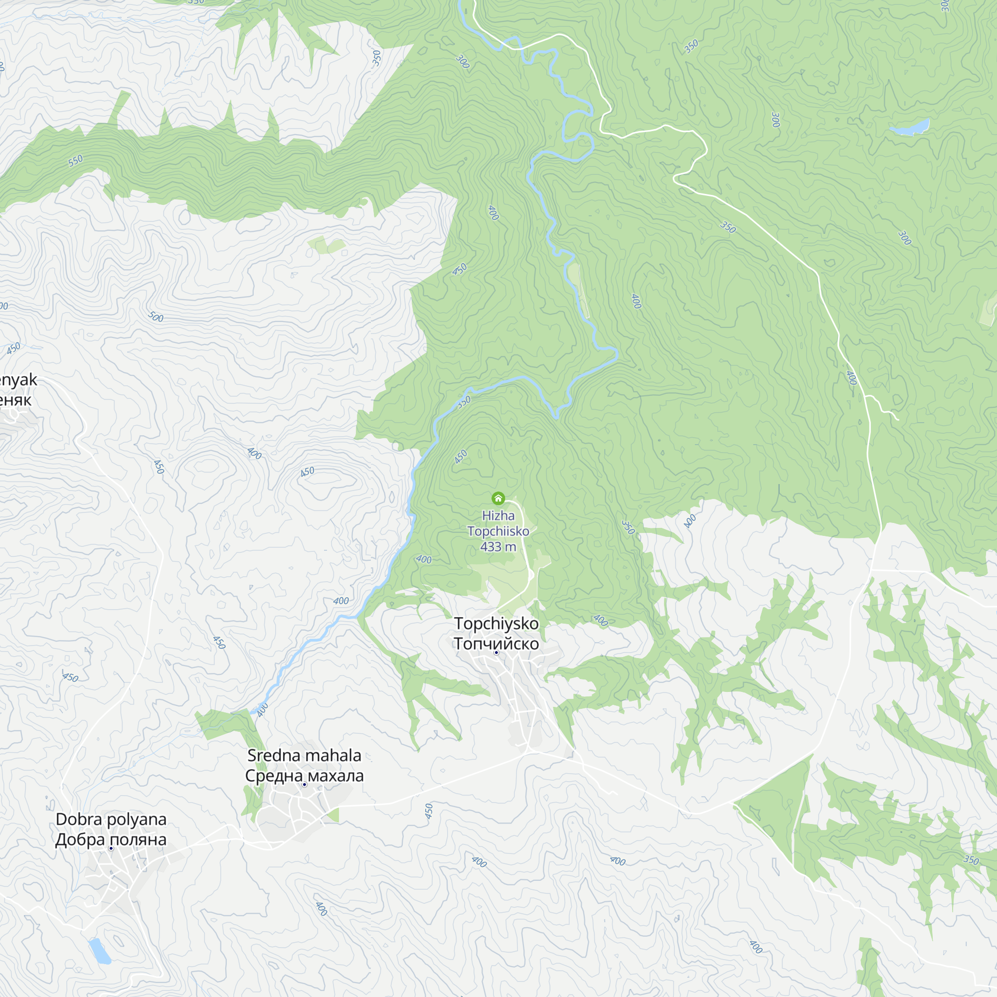 Hizha Topchiisko map