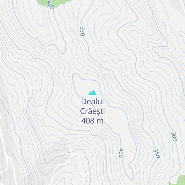 Map of Dealul Crăeşti