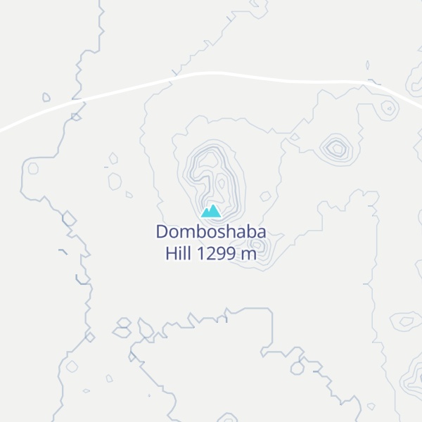 Map of Domboshaba Hill