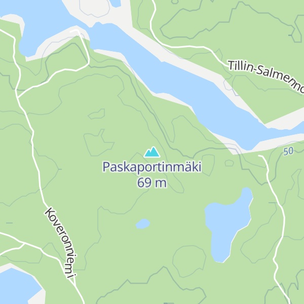 Map of Paskaportinmäki