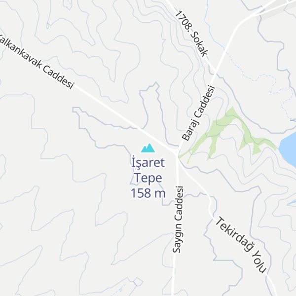 Map of İşaret Tepe