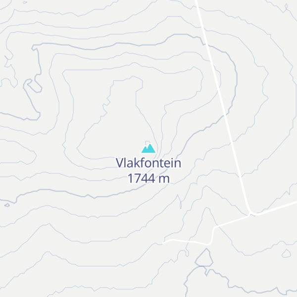 Map of Vlakfontein