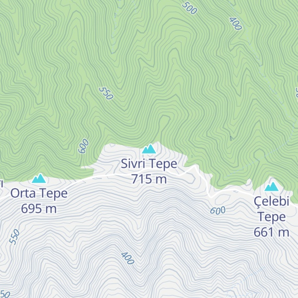 Map of Sivri Tepe
