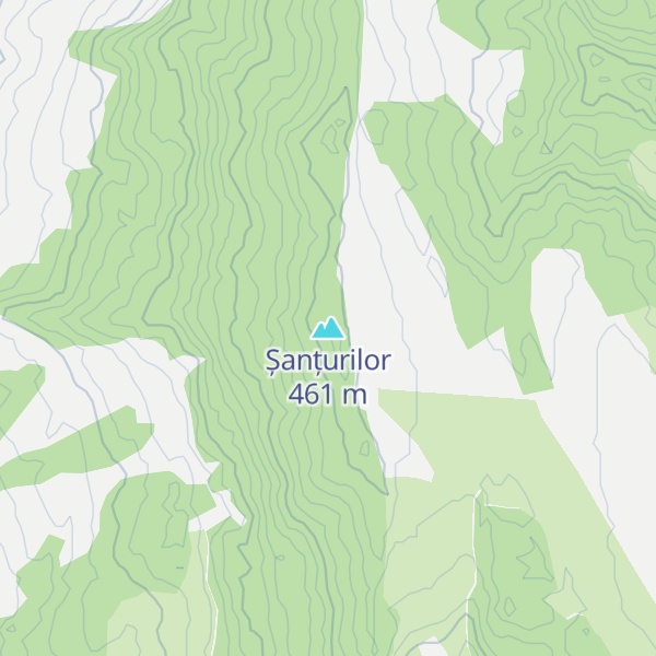 Map of Șanțurilor