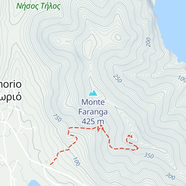 Map of Monte Faranga