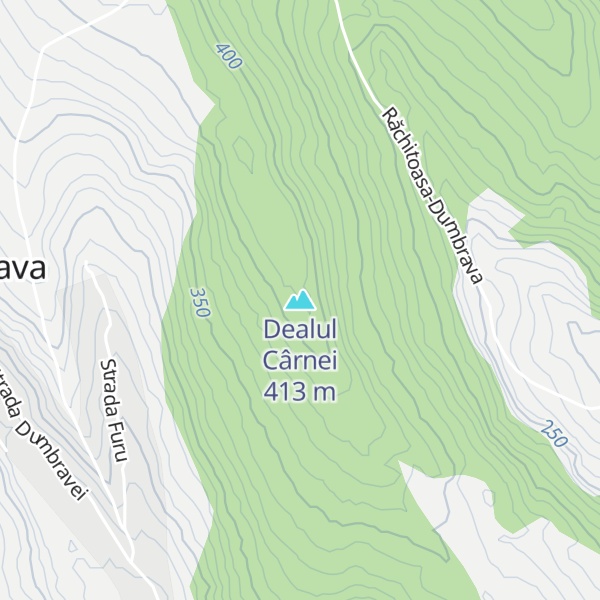 Map of Dealul Cârnei