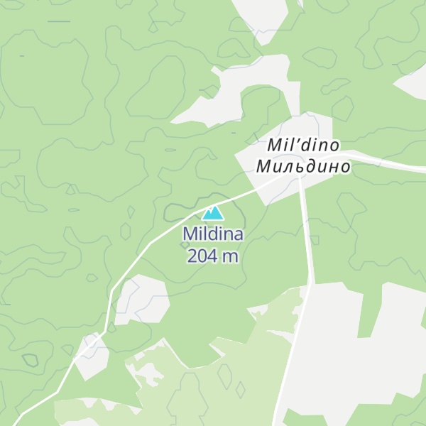 Map of Mildina