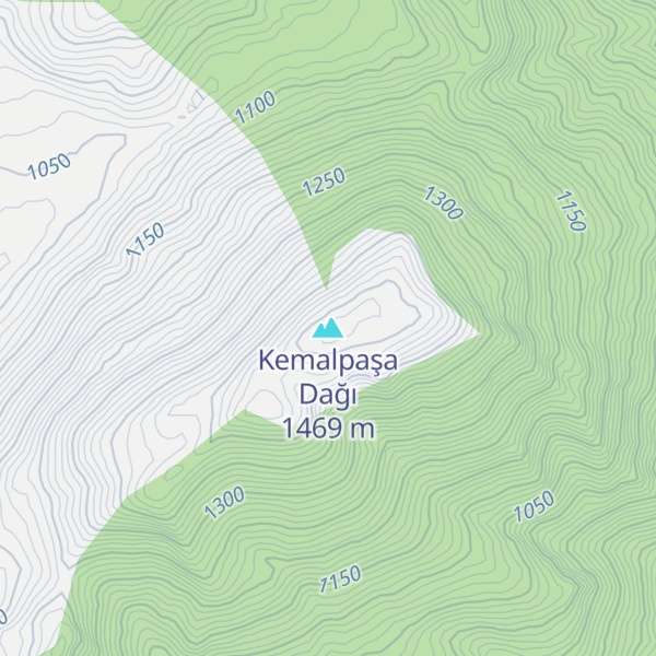 Map of Kemalpaşa Dağı