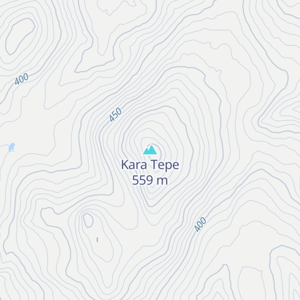 Map of Kara Tepe