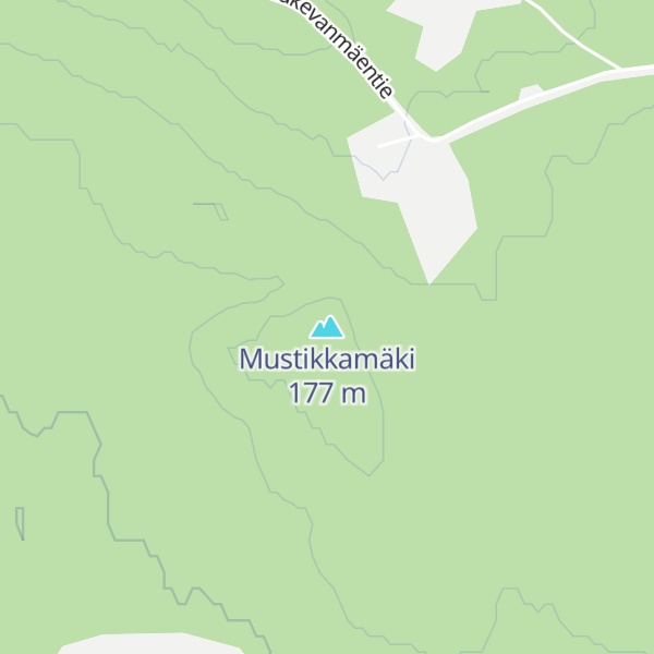 Map of Mustikkamäki