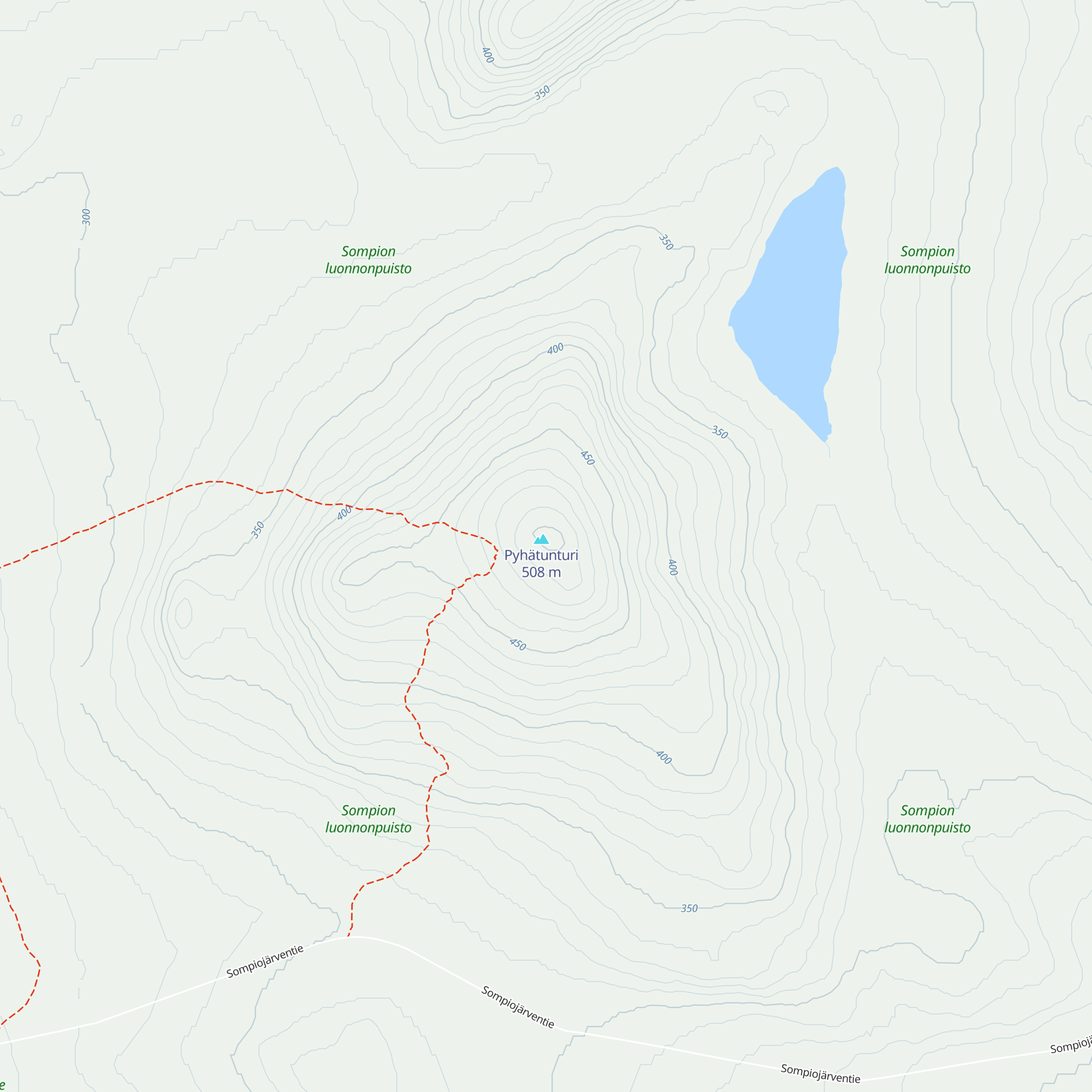 Nattasen palovartijantupa, päivätupa map