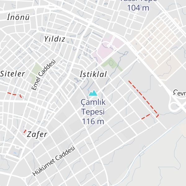 Map of Çamlık Tepesi