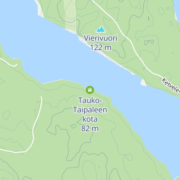 Map of Tauko-Taipaleen kota