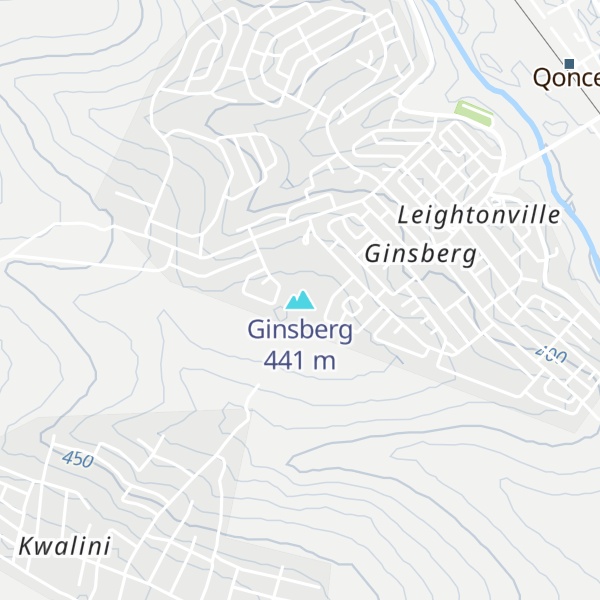 Map of Ginsberg