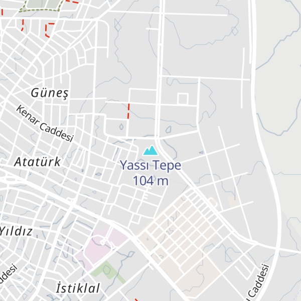 Map of Yassı Tepe
