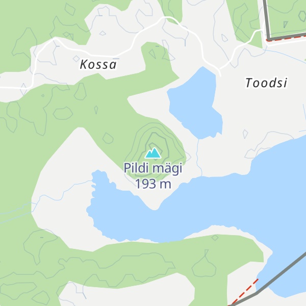 Map of Pildi mägi