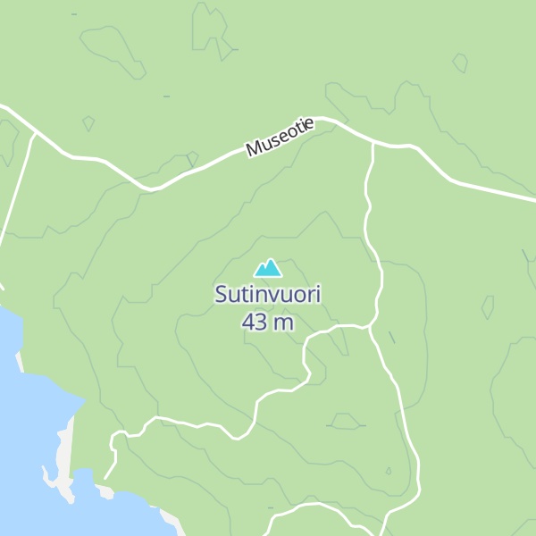 Map of Sutinvuori