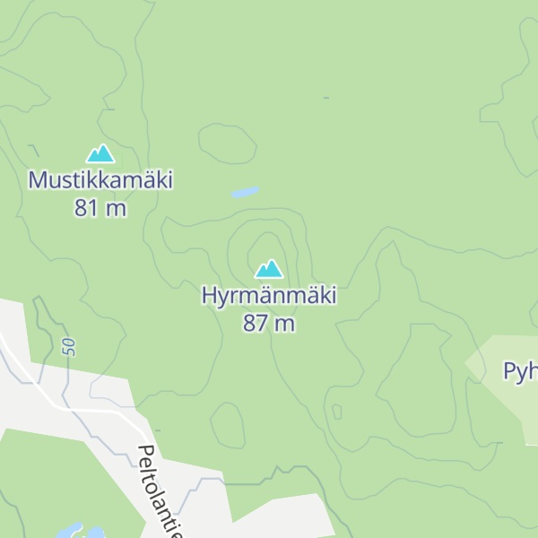 Map of Hyrmänmäki