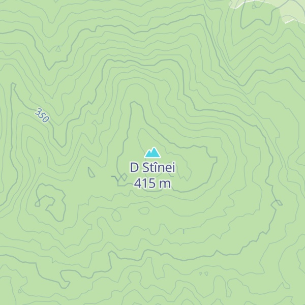 Map of D Stînei