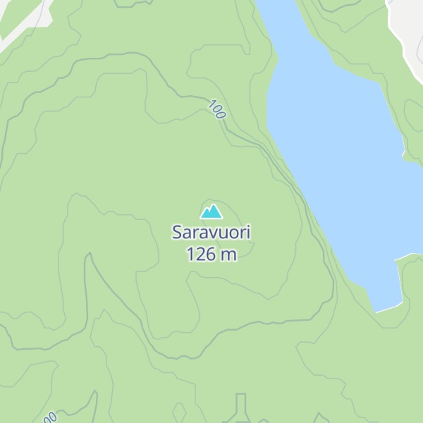 Map of Saravuori