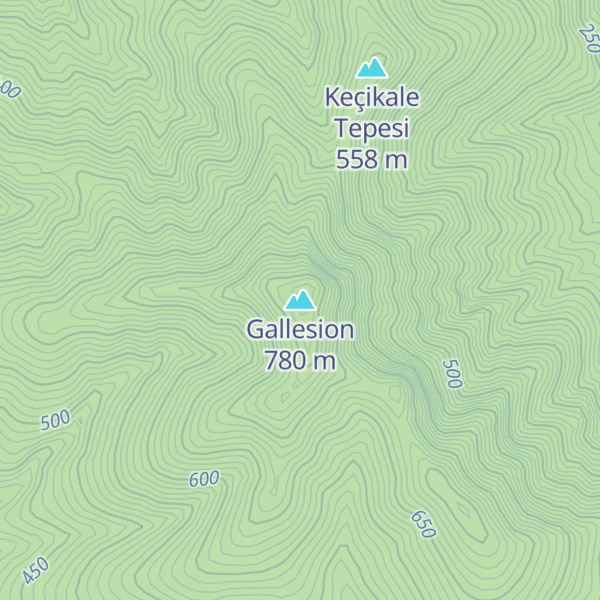 Map of Gallesion