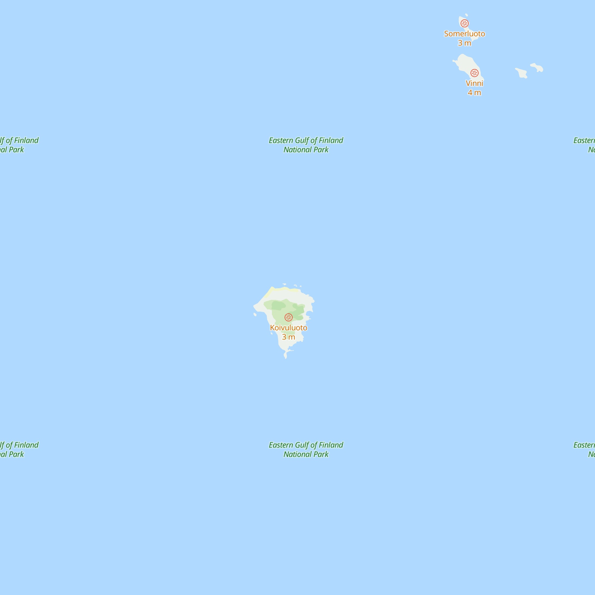 Koivuluoto autiotupa map