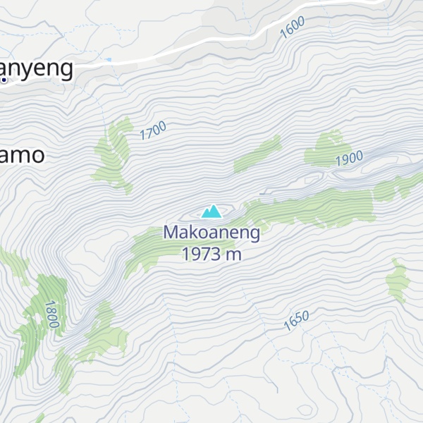 Map of Makoaneng