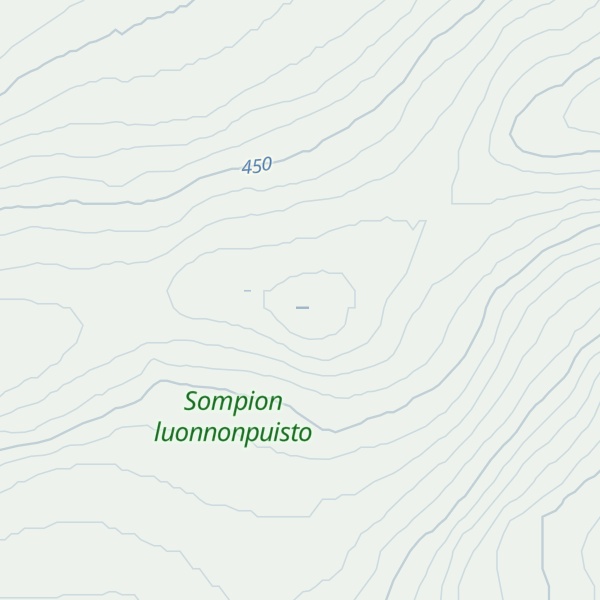 Map of Seinätunturi