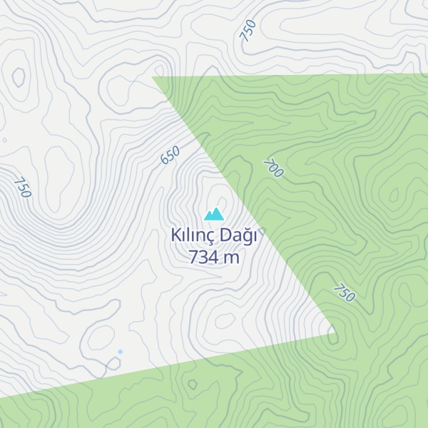 Map of Kılınç Dağı