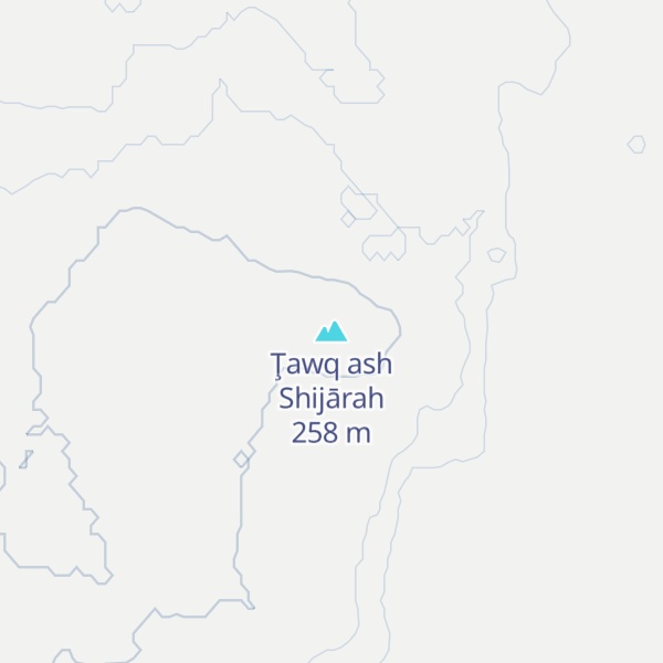 Map of Ţawq ash Shijārah